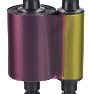 Cinta de Color de 6 Paneles - 200 impresiones YMCKOK, NO. DE PARTE: R3314. Cintas para uso en impresoras: Dualys, Quantum, Kiosk
