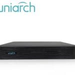 NVR UNIARCH (NVR-104E2-P4) / 4 Canales / 4 Canales POE / Capacidad 1 Disco Duro de 6 TB