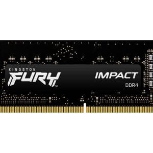 MEMORIA RAM KINGSTON FURY IMPACT SODIMM DDR4 16GB 3200MT/S CL20 1RX8 1.2V