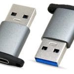 Adaptador USB V3.0 Tipo A Macho,  a Tipo C Hembra BROBOTIX 6000342