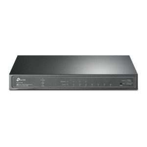Switch TP-LINK  SG2008P, administrable OMADA POE de 4 puertos 10/100/1000 Mbps 802.3at / af POE+, 4 puertos 10/100/1000