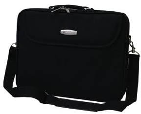 Maletín Essential TechZone, de 15.6 pulgadas con marco protector, confeccionado en nylon de alta resistencia, garantía limitada de por vida.
