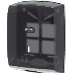 Dispensador de Toalla Inter-doblada Innova ABS antiestático. CLAR SYSTEMS. Color Humo. Capacidad para 600 toallas