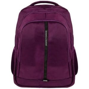 Mochila para Laptop 15-17 Pulgadas Material Resistente Essentials Pro Color Morado | PERFECT CHOICE