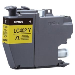 Cartucho de tinta Brother LC402XLY amarillo