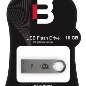 Memoria USB Blackpcs MU2108S-16, Plata, 16 GB, USB 2.0
