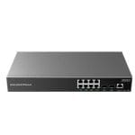 Switch Administrable Capa L2+, 8 ptos Gigabit + 2 SFP, compatible con GWN Cloud