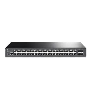 Switch L2 TP-LINK SG3452, Negro, 48 + 4 SFP slots