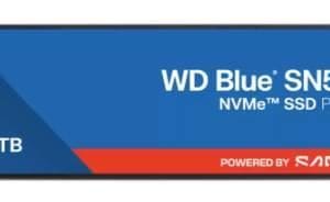 SSD SanDisk WD Blue SN5100 NVMe, 1TB, M.2, 3000 MB/s Escritura, 4150 MB/s Lectura, PCI Express 4.0