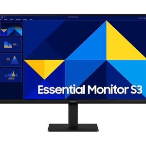 MONITOR SAMSUNG 27 PULGADAS, ESSENTIAL S3, S30GD, IPS, FHD, PLANO, 100Hz, 5ms, LS27D300GALXZX