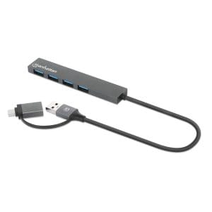 181006 HUB USB-A-C V3.2 4 Ptos A, 5 Gb