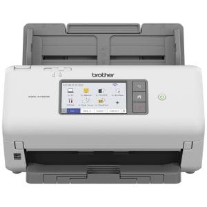 Escáner de escritorio Brother Valor ADS4700W, Dúplex, 40 ppm/80 ipm, Ethernet, Wifi, ADF hasta 80 hojas, escanea hasta 6,000 hojas diarias