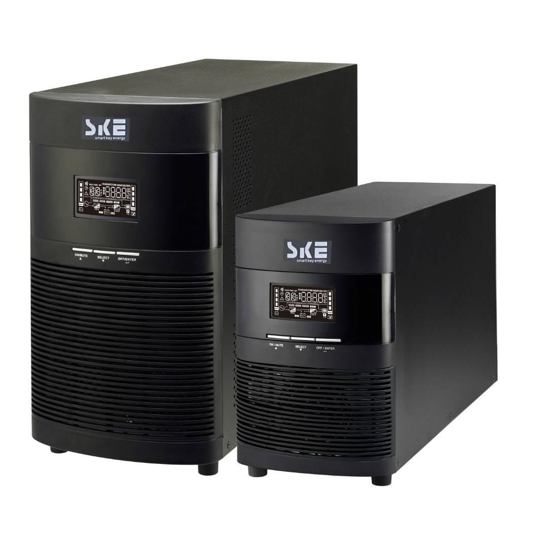 UPS Online SKE Energy (UH11-1 LS i) 1,000va/1,000w, Monofásico, Doble Conversión, Color Negro, Voltaje de Entrada y Salida 120V