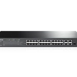 Switch POE Inteligente TP-LINK SL2428P, Negro, 24