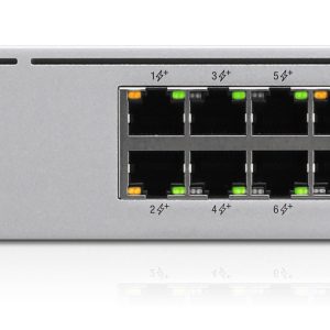 Switch  UBIQUITI USW-PRO-24-POE, Plata, 400 W, 24 + 2 SFP