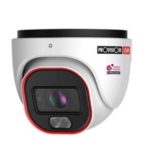 Cámara domo IP 4MP, Lente 2.8-12 mm (89-31°), de dia detecta hasta 64 a 180mts/Reconoce: 13 a 38 mts/Idetifica: 6 a 19 mts, IR 40 mts, microfono,IP67