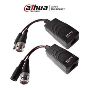 DAHUA PFM802 - Par de Transceptores Pasivos 4 Megapíxeles para Video y Energía/ Distancia de Hasta 150 M/ Voltaje de Entrada de 12v/Cableado por RJ-45