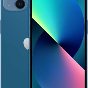Apple iPhone 13, 128 GB, Azul - Totalmente Desbloqueado (Reacondicionado Grado A) Incluye Mica de Cristal templado 9D, Cable de Datos y Cargador de 20W