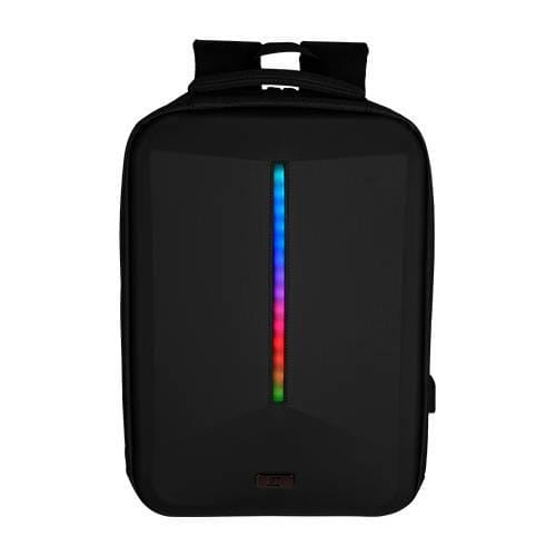 MOCHILA START THE GAME BP-500 LUZ RGB CONFIGURABLE APP 15.6 PULGADAS USB