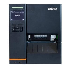 Impresora de etiquetas Brother TJ4420TN, térmica directa/transferencia térmica, Ethernet, USB, imprime etiquetas de hasta 4.1 Pulgadas de ancho