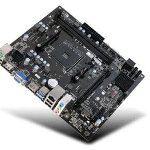 MOTHERBOARD ECS A520AM4-M3D, Micro-ATX, Socket AM4, AMD A520, 64GB DDR4, HDMI/DP PARA AMD RYZEN 3 Y 5.