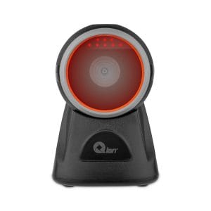 Lector de Código de Barras 2D QIAN Inalámbrico- incluye base de carga, compatible con códigos 1D y 2D
