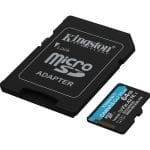 MEMORIA MICROSD KINGSTON CANVAS GO! PLUS GEN4 64GB R.200MB/S CL10 UHS-I U3 V30 A2
