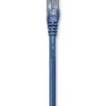 Cable de red UTP, Cat5e, 3m (10ft), 100% Cobre, Contactos chapa de oro, Cable Patch Azul INTELLINET 319775