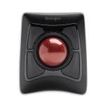 Trackball Inalámbrico  KENSINGTON K72359WW , Negro con detalles en Rojo, Bluetooth