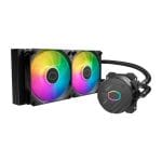 Enfriamiento Liquido Cooler Master Masterliquid  240 Core II ARGB(MLW-D24M-A18PA-R1),ARGB Socket Intel LGA 1851/1700/1200/1151/1150/1155/1156 AMD AM5/AM4