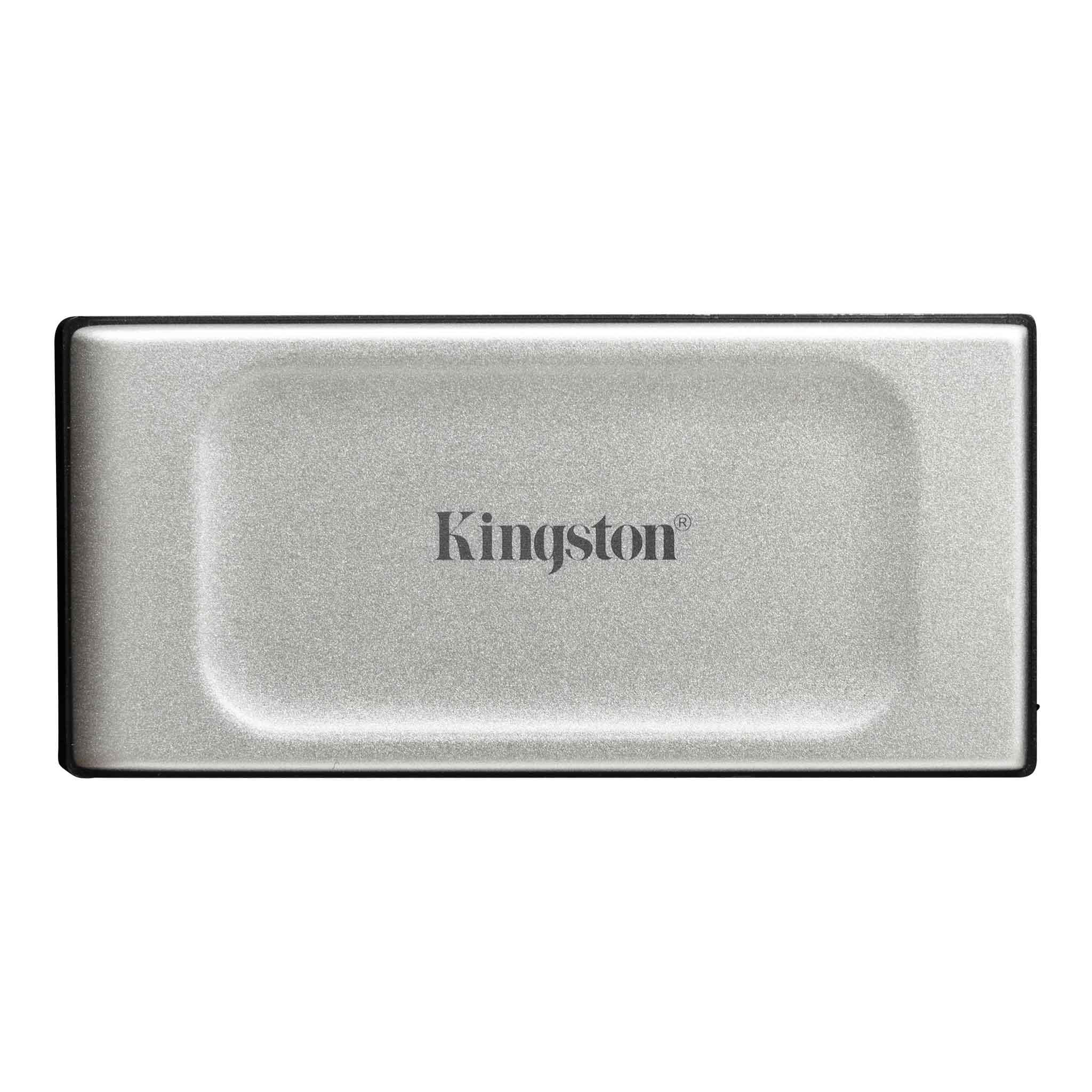 UNIDAD DE ESTADO SOLIDO EXTERNO KINGSTON XS2000 500GB USB-C 3.2 GEN 2X2 R.2000MB/S W.2000MB/S PLATA