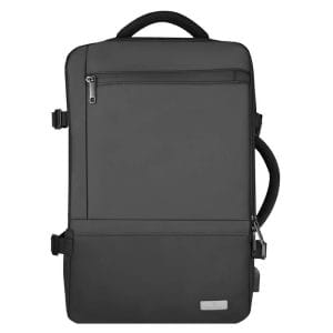 Mochila Expandible de viaje para Laptop con Sujetador para Maleta Travela Color Negro | PERFECT CHOICE
