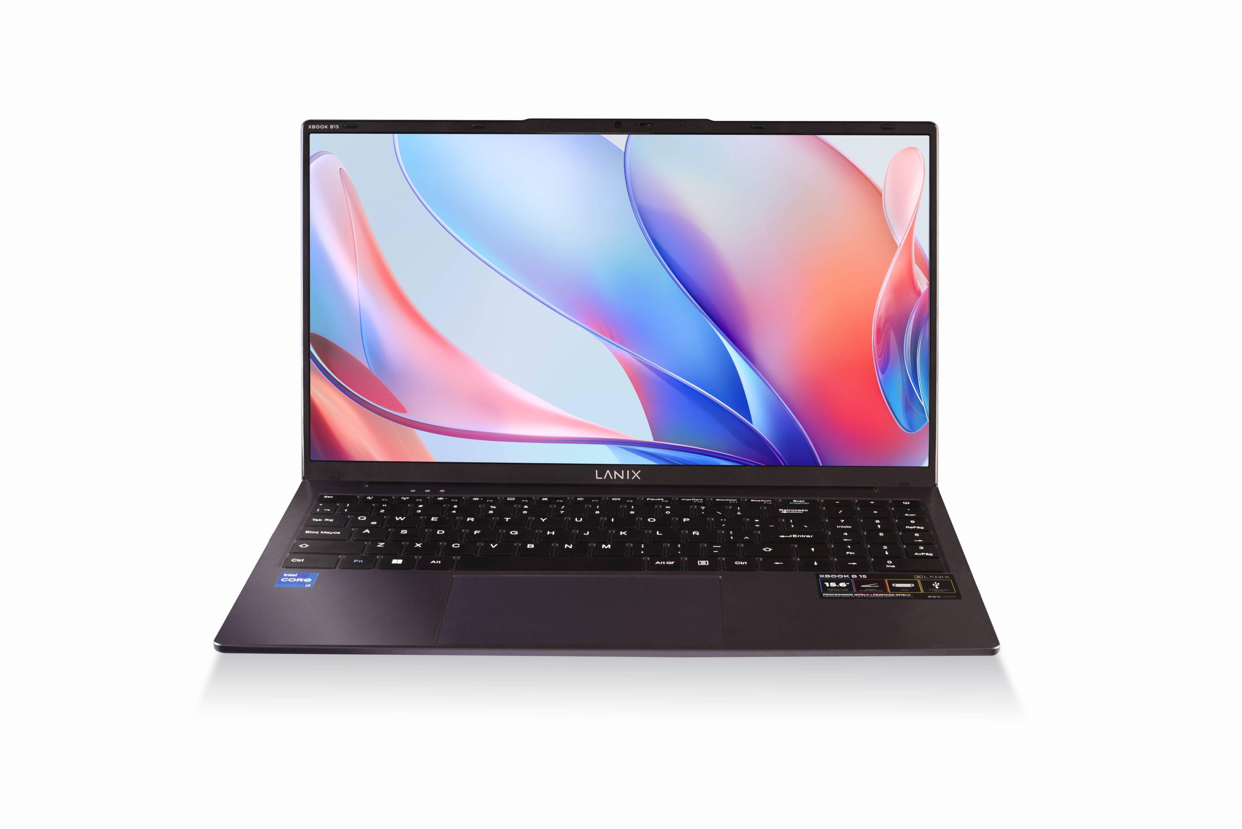 COMPUTADORA PORTATIL LANIX XBOOK B15, INTEL CORE i3 1315U, 8 GB RAM DDR4, 512 GB SSD, PANTALLA 15.6 PULGADAS, WIN 11 PRO. GARANTIA 1 AÑO CON FABRICANTE.