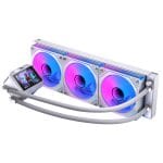 NACEB ENFRIAMIENTO LIQUIDO BOREAL 360MM PANTALLA LCD 2.8 PULGADAS  ARGB BLANCO NA-0657B