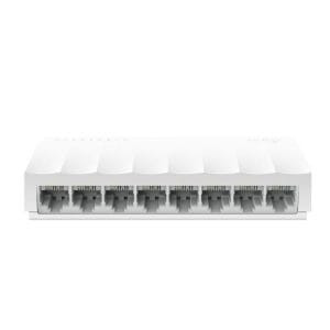 SWITCH DE 8 PUERTOS PARA ESCRITORIO CON TECNOLOGÍA GREEN ETHERNET PLUG AND PLAY TP-LINK LS1008 DE 8 PTOS 10/100M