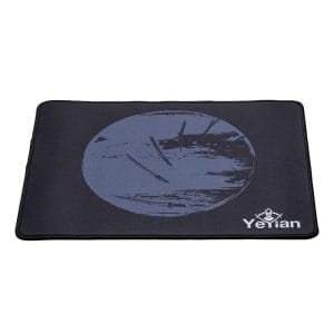 YEYIAN GAMING MOUSE PAD KRIEG SERIES 1037, HECHO CON CAUCHO ORIGINAL Y TELA, DIMENSIONES DE 360MM DE LARGO X 280MM DE ANCHO MOD. YSS-MP1037N