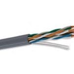 Bobina UTP CAT6 para interior, 4 pares, 23 AWG, bobina de 305 mts, 100% cobre, condumex 66446835 ,color gris