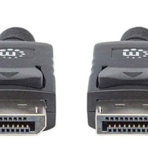 307116 Cable DisplayPort Macho a DisplayPort Macho, Blindado, Negro, 2 m; resolución de hasta 4K@60Hz
