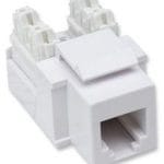 210843 JACK RJ11 RJ12 KEYSTONE DE IMPACTO BLANCO