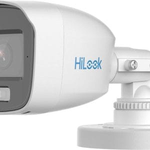 Bala TURBOHD 2 Megapixel (1080p) / Imagen a Color 24/7 / Lente 2.8 mm / ColorVu Lite / Luz Blanca 20 mts / IP66 / Policarbonato / Microfono Integrado