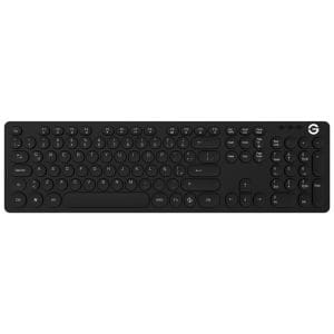 GETTTECH TECLADO RETROILUMINADO IGNITE GRIS, 105 TECLAS, CONEXIÓN USB, ABS FRENTE Y GALVANIZADO ATRÁS MOD. GTI-28201G