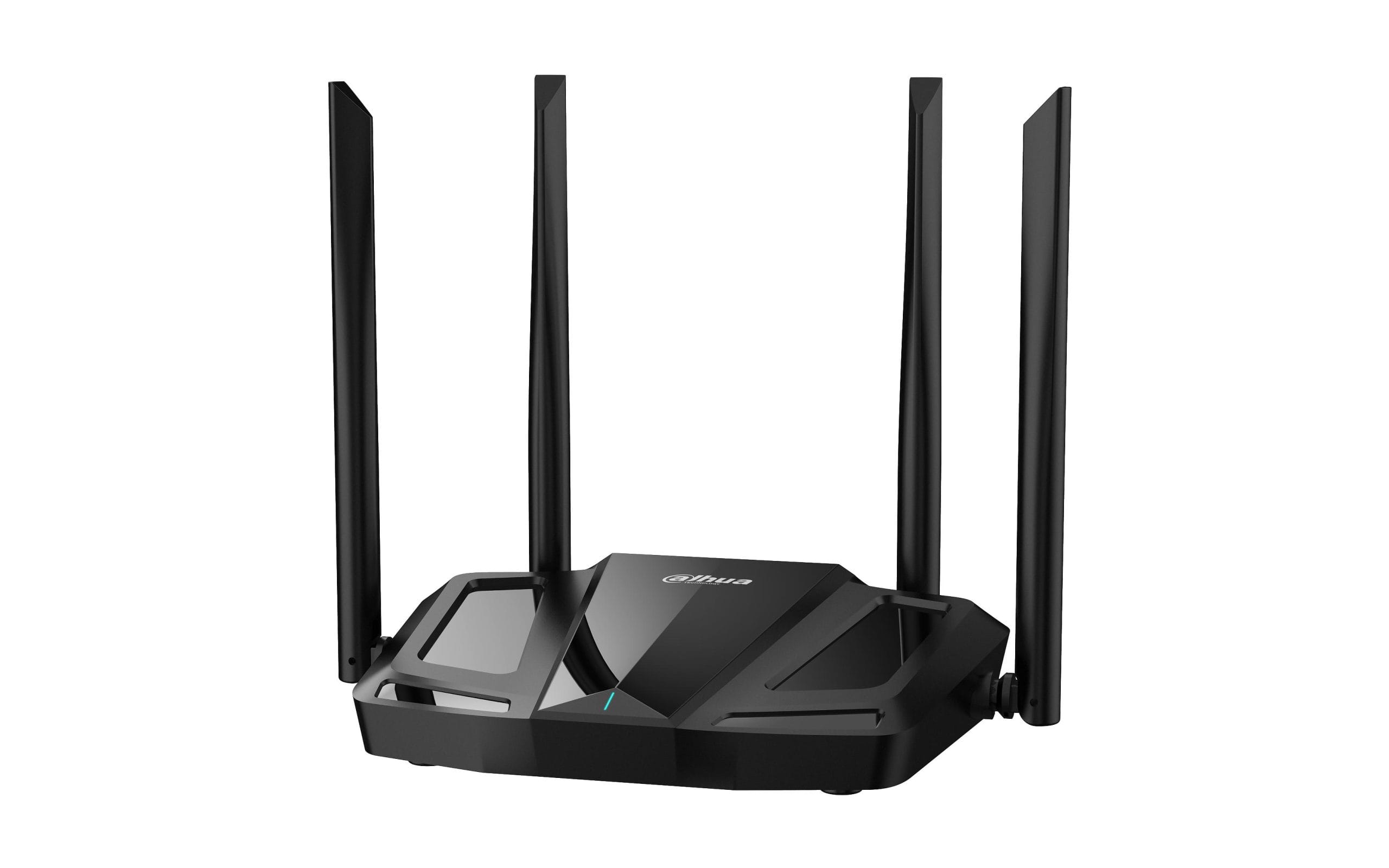 Router Dahua DH-AC12 inalám. AC1200, doble ban (2.4 GHz/5 GHz) 1167 Mbps. 4 ante 5dBi, 3 puert LAN Fast Ethernet (10/100 Mbps) y 1 WAN, NB