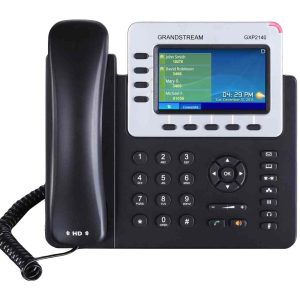 Teléfono IP de 4 líneas con 4 cuentas SIP, Gigabit con Poe, conferencia de 5 vías, SIP, Bluetooth, incluye su fuente de alimentación