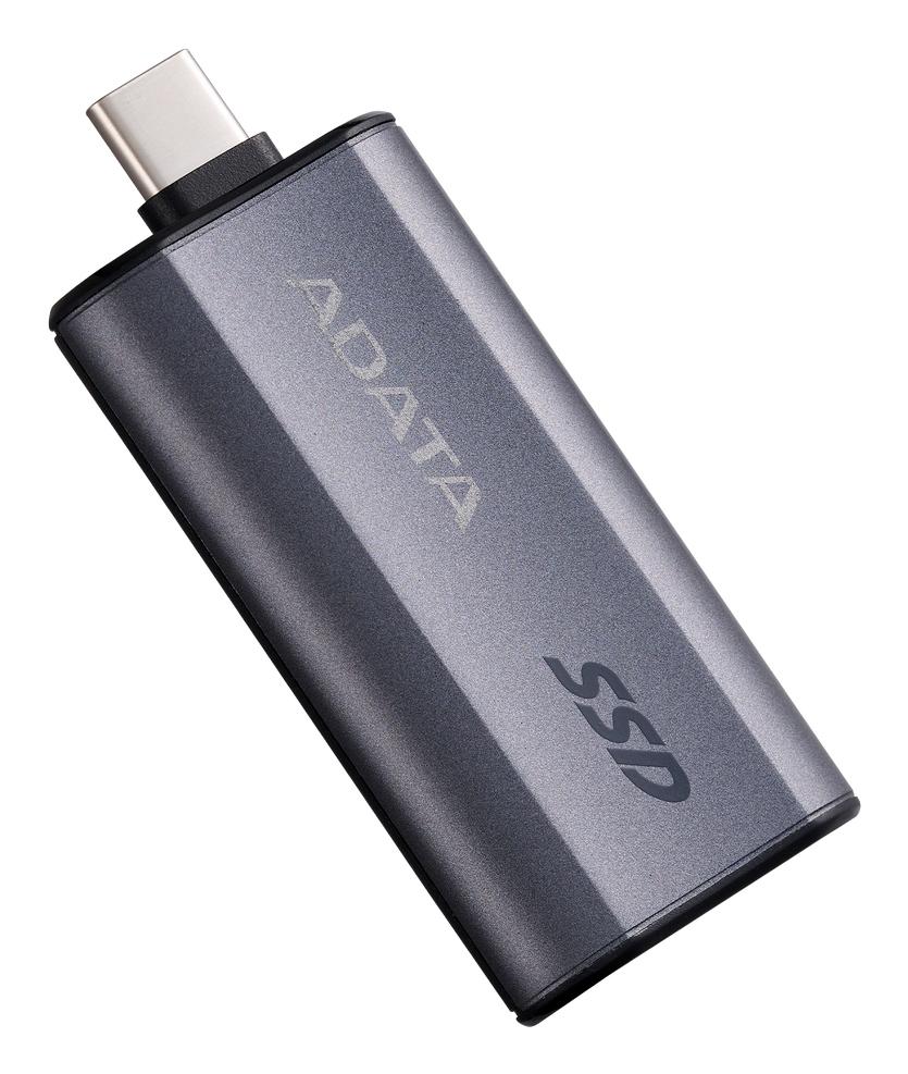 SSD Externo ADATA SC750 500GB. Interfaz USB 3.2 Gen 2. Velocidades de lectura/escritura 1050/1000, Puerto USB-C. NEGRO. SC750-500G-CCBK