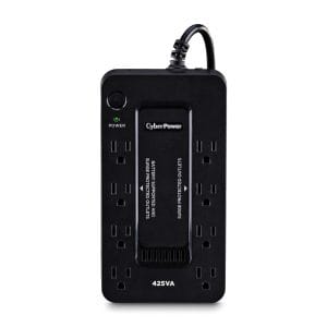 No Breaks y UPS CyberPower ST425, 425 VA, 260 W, 8 h, Negro, No Break