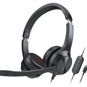 Audifonos de boton con micrófono Creative Chat USB negro