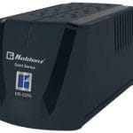 Regulador KOBLENZ ER-2250, 8, Negro, Hogar y Oficina, 2250 VA, 1000 W