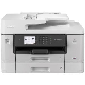 Multifuncional Inkjet Brother MFCJ6940DW, 35 ppm negro/32 ppm color, full dúplex, Wifi/LAN, imprime/copia/escanea hasta tamaño doble carta/tabloide/A3