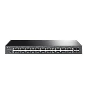 Switch Administrado TP-LINK  SG3452X, Negro, 48