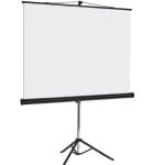Pantalla de Proyección Portátil de Tripié MULTIMEDIA SCREEN MST-246, 2.46x2.46m. / 137 pulgadas diagonales.